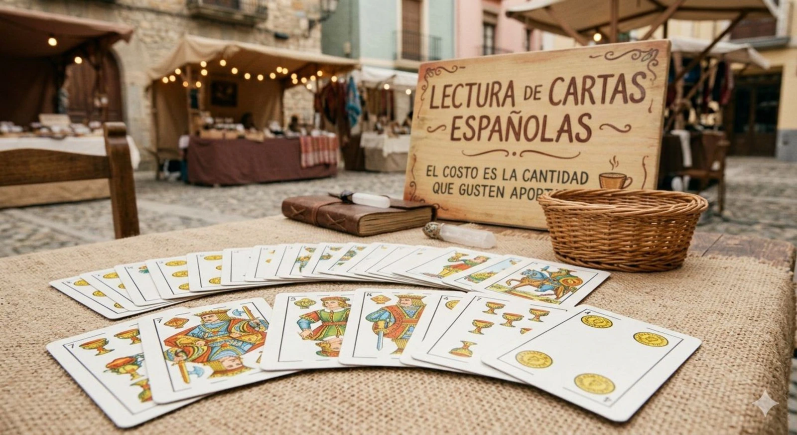 Lectura de cartas españolas