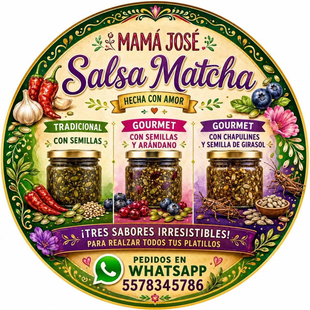 SALSA ARTESANAL MACHA