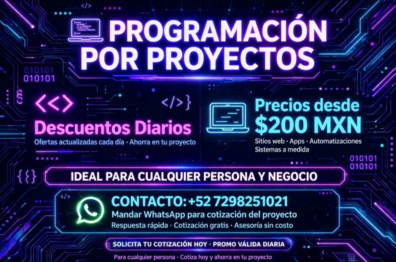 Programación web y de escritorio