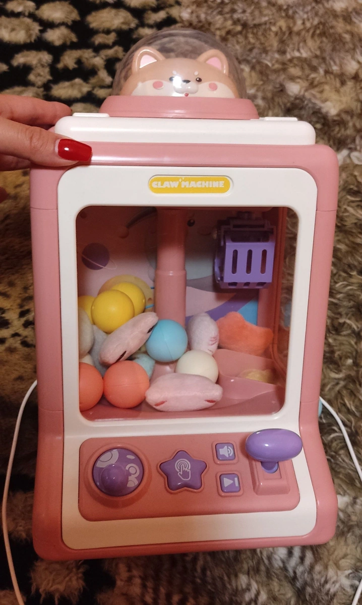 Mini máquina de garra atrapa peluches para niños