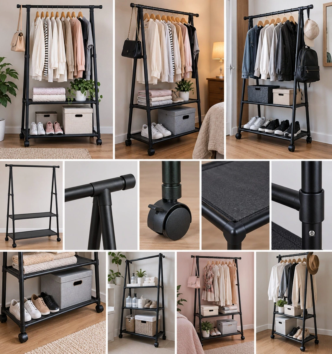 Rack organizador para ropa -NUEVO