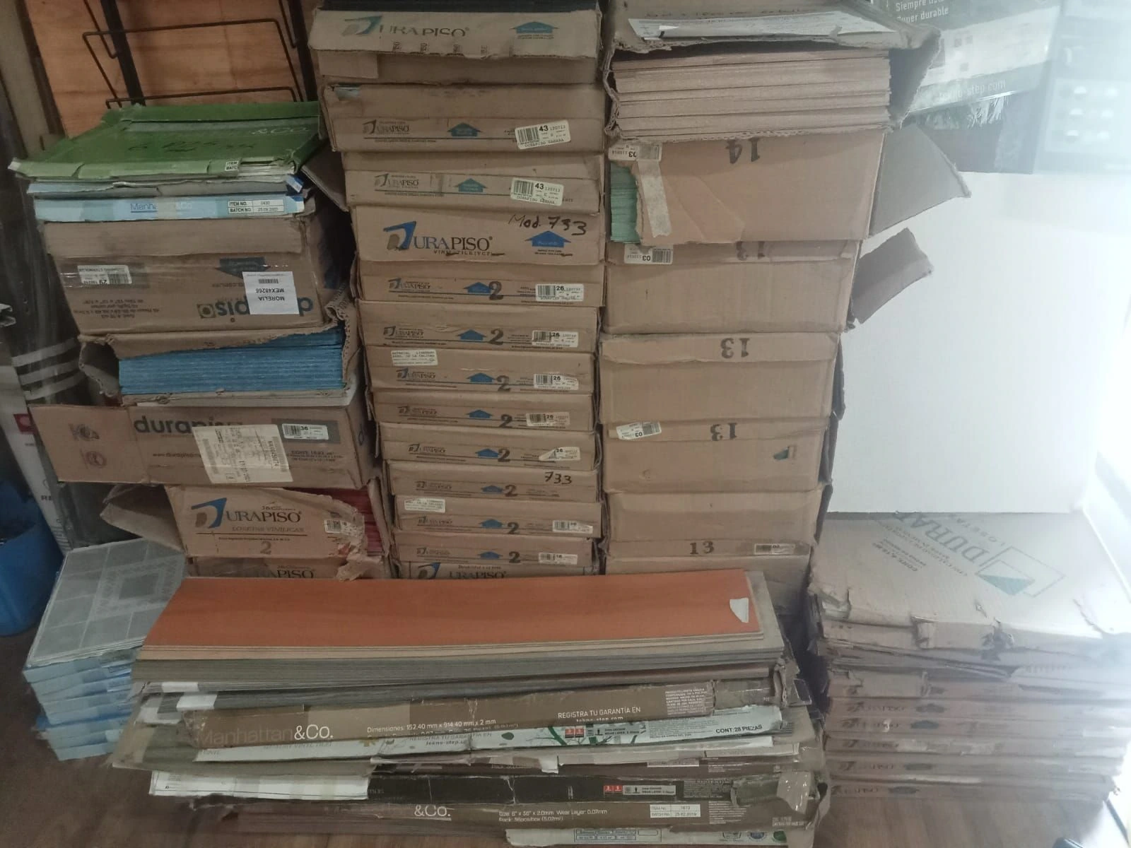 REMATE DE LOSETA VINILICA (PISO MIXTO)