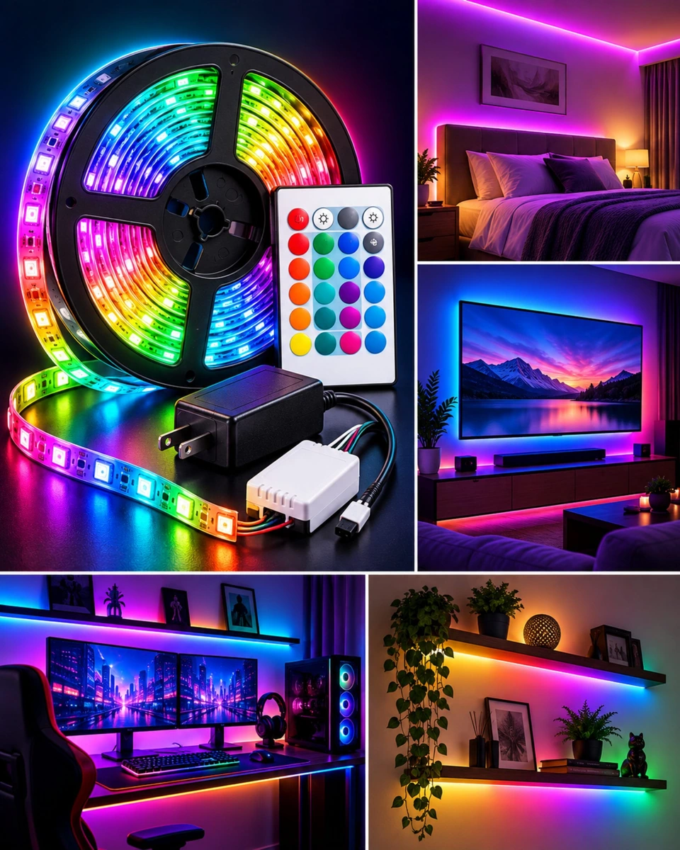🌈 TIRA LED RGB 5 METROS