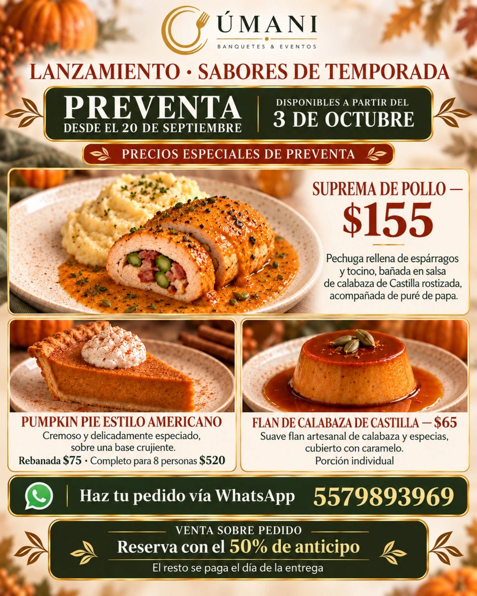 Platillos de otoño-invierno