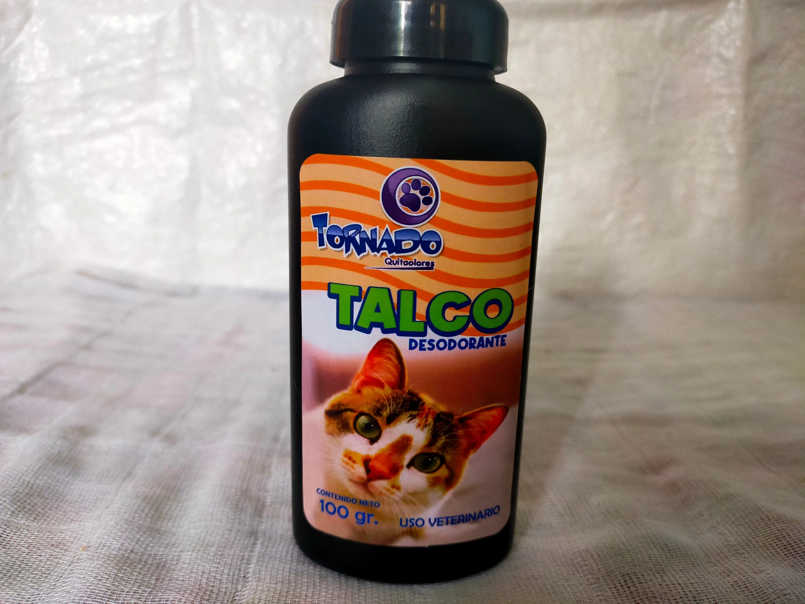 Talco Desodorante Para Limpieza Para Gatos Tornado