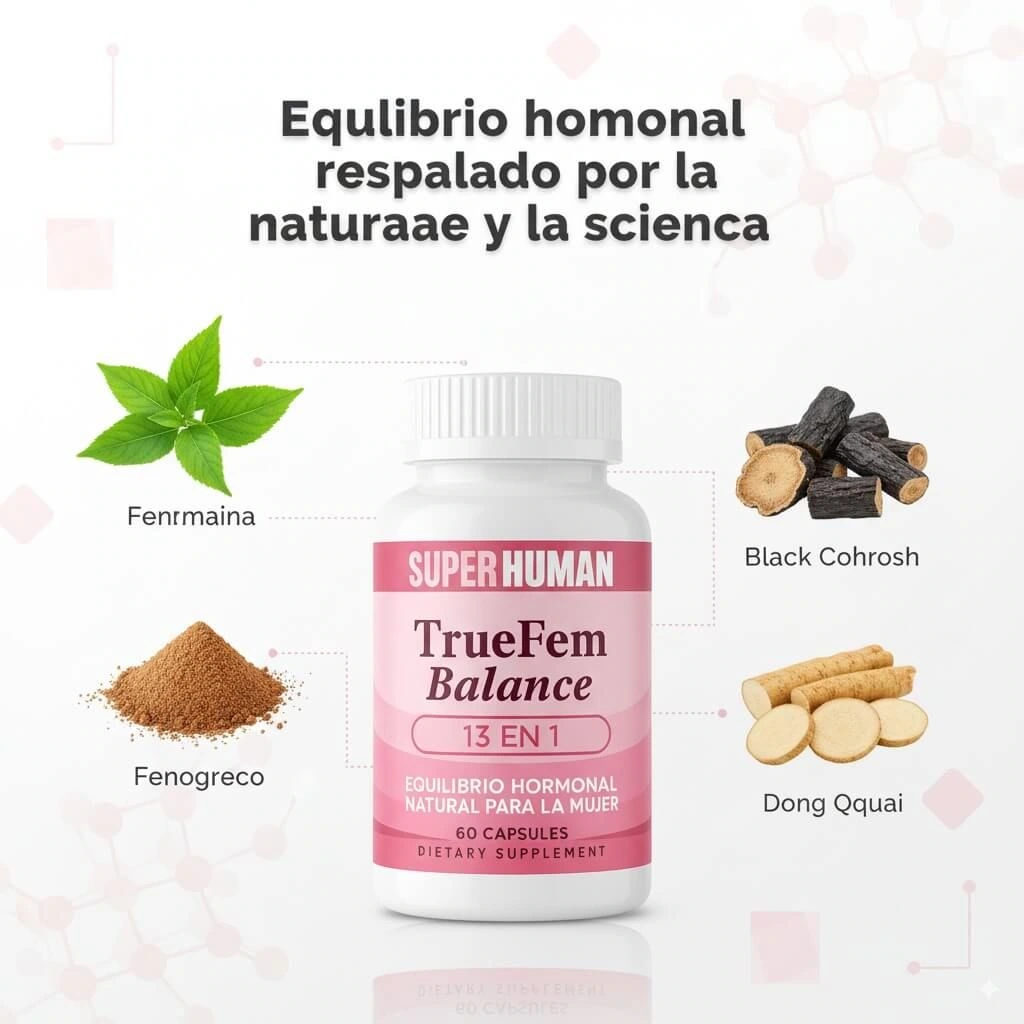 Cápsulas para el equilibrio hormonal ZERO AZÚCAR