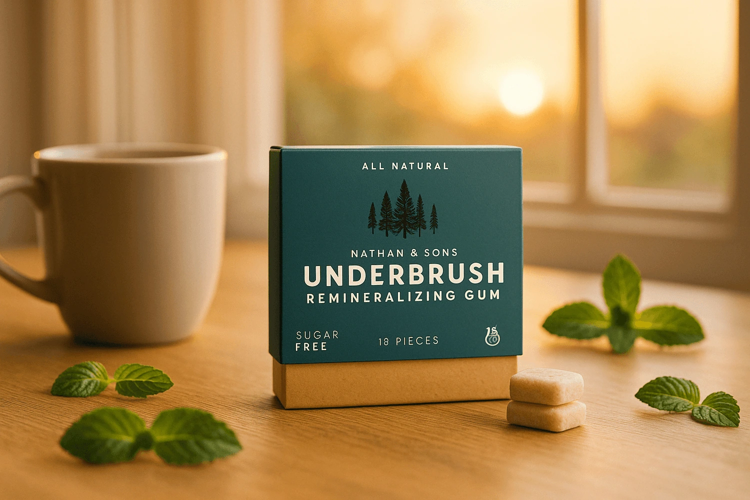 Chicle Underbrush remineralizante