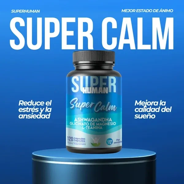 Super Calm Capsulas para reducir el cortisol