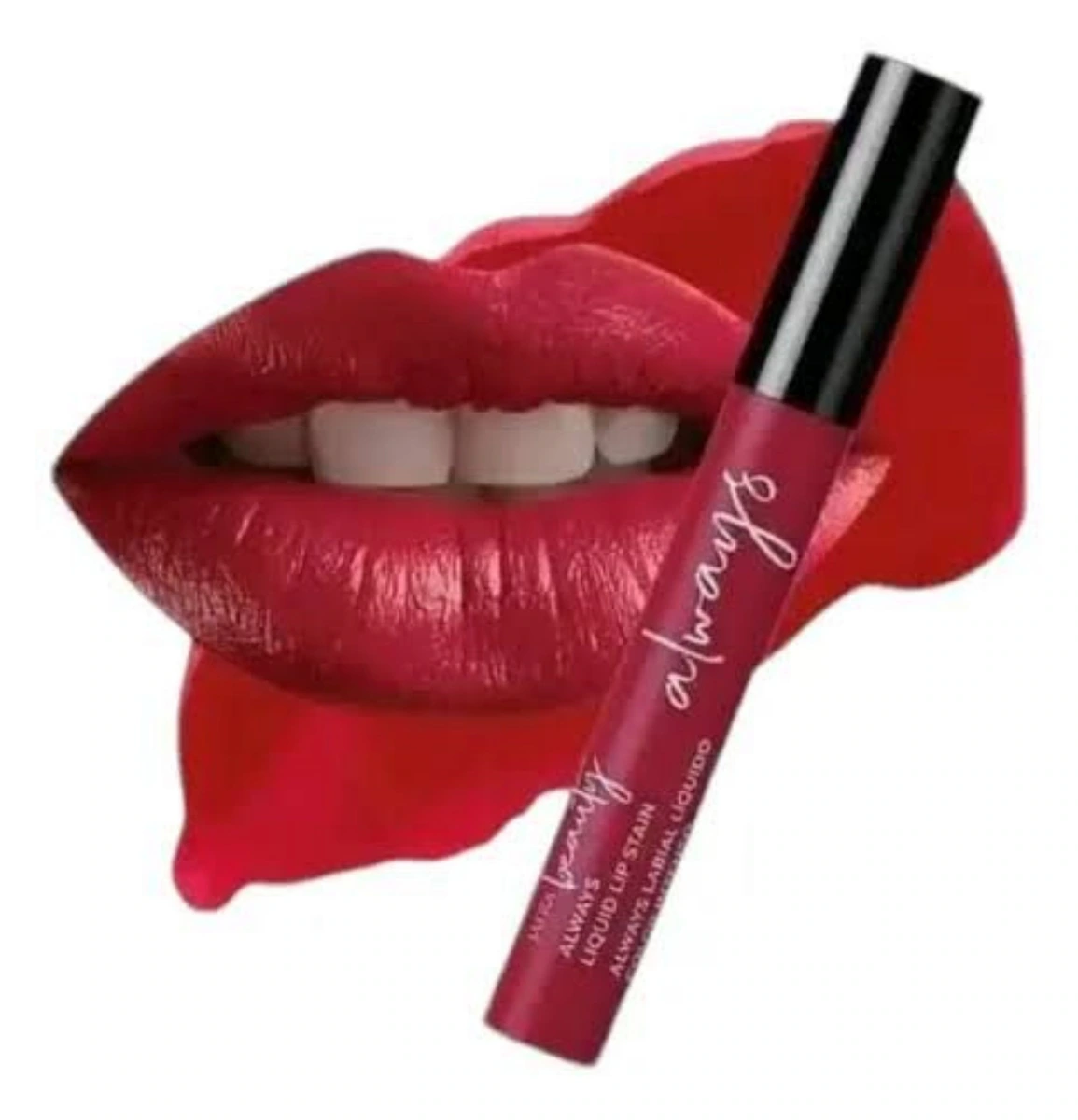 Labial liquido color Fierce Jafra 12 horas