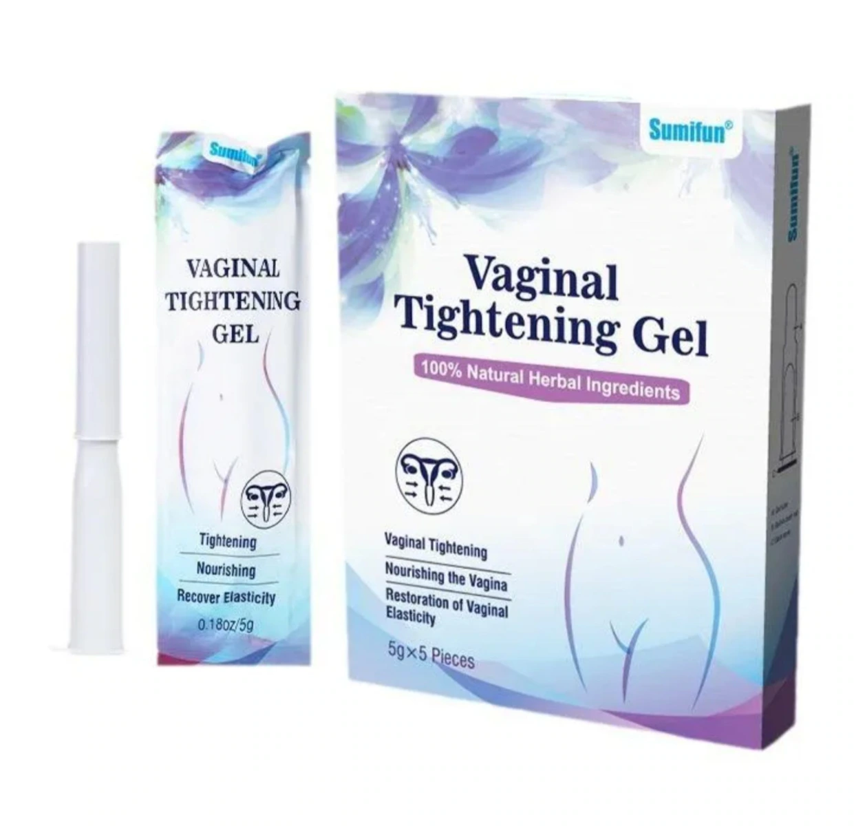 Gel Reafirmante Vaginal Viral 5 Pcs