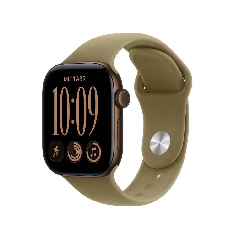Apple Watch MJEF4BE/A S12 GPS 42mm Alum Bronce Oscuro Dep Oliva S/M