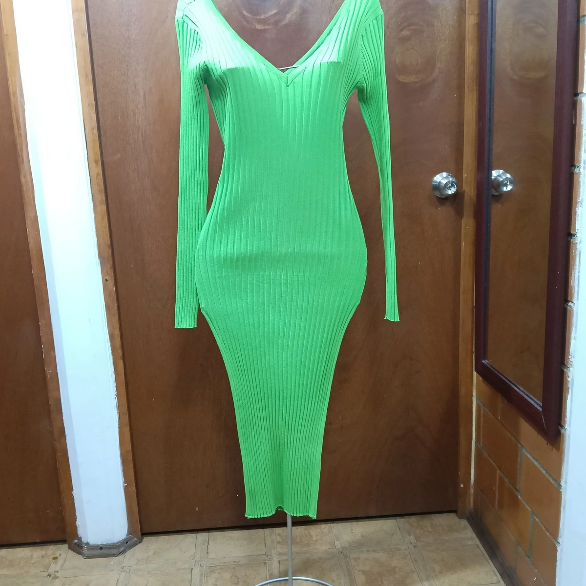 Vestido verde Lima