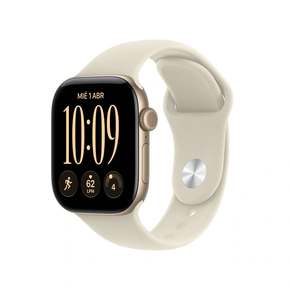 Apple Watch MJED4BE/A S12 GPS 42mm Alum Oro Claro Dep Arena S/M