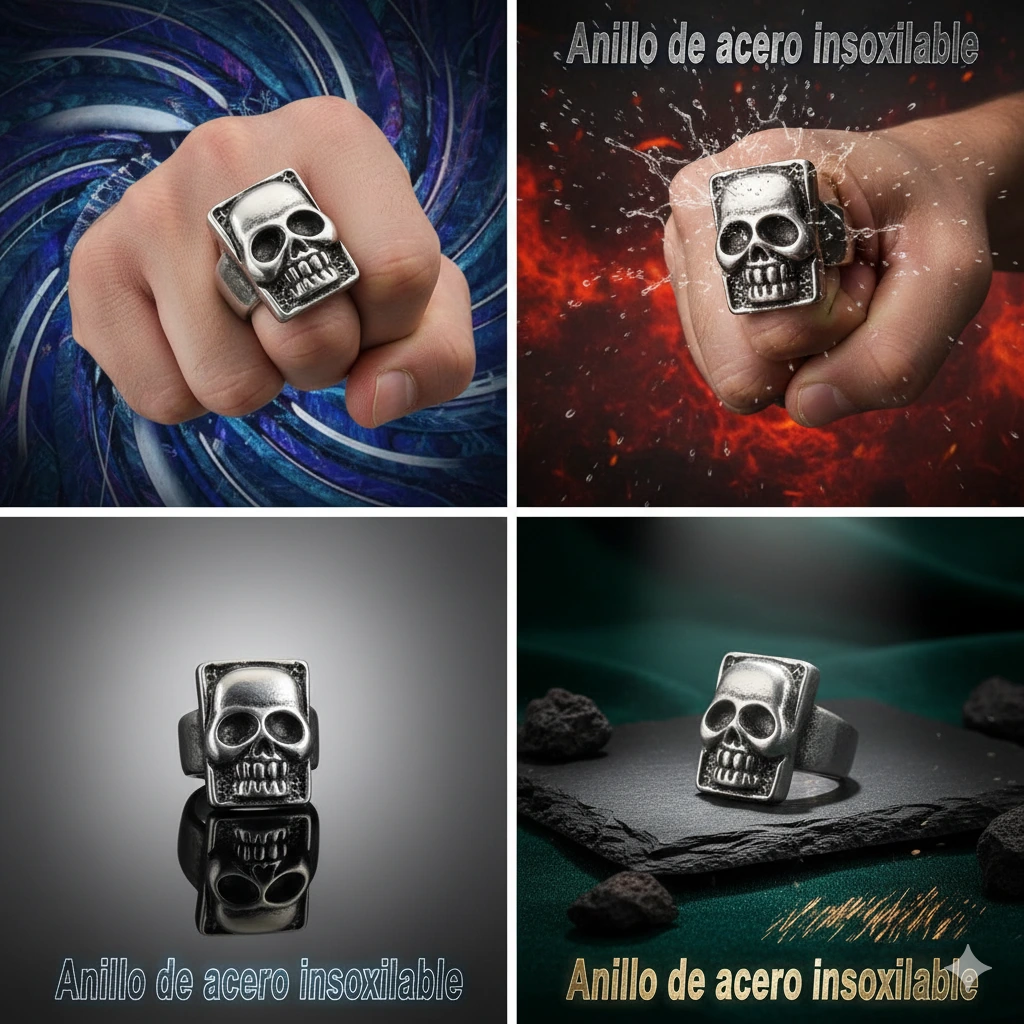 Anillo unitalla de acero compra 2 y llevate 3