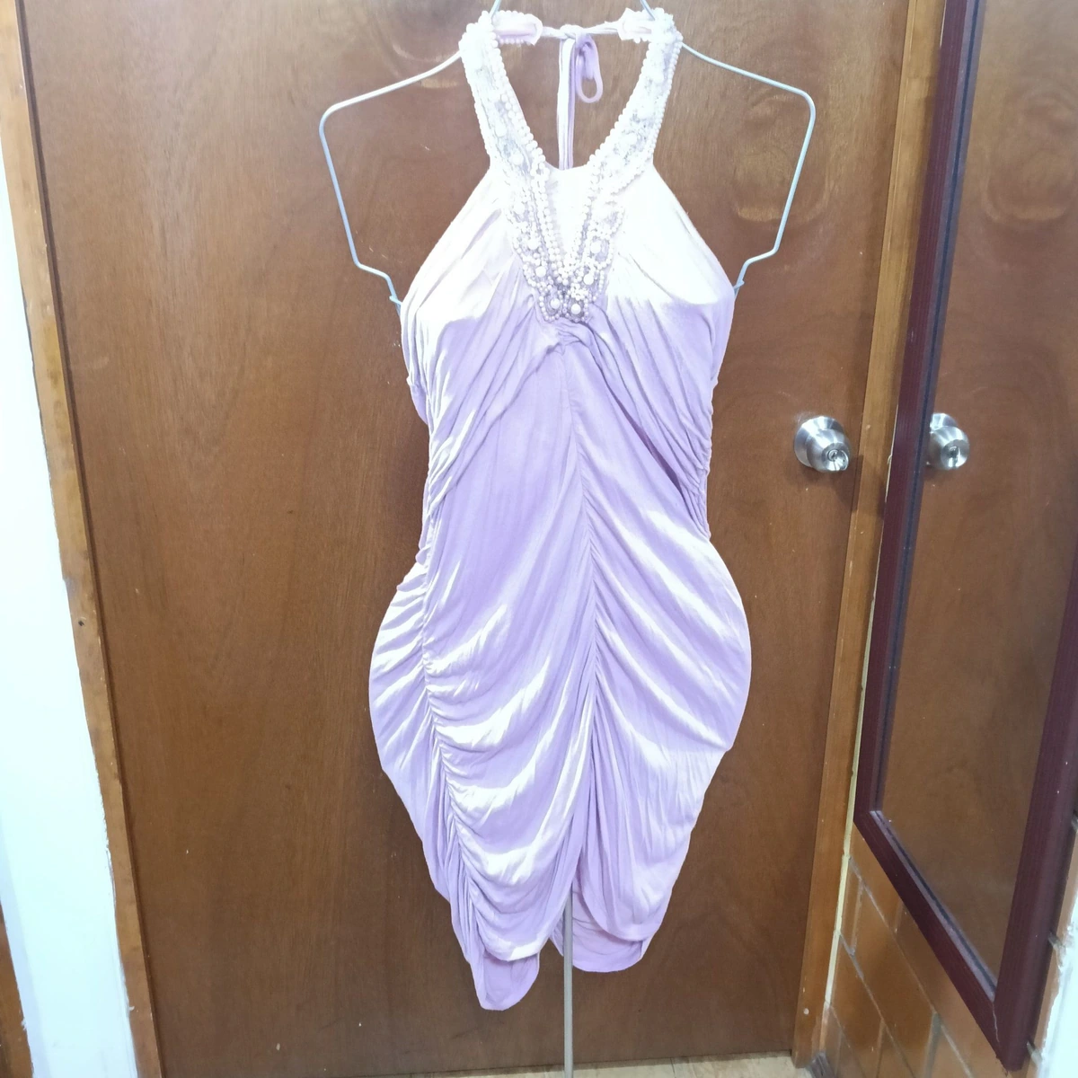 Vestido lila claro