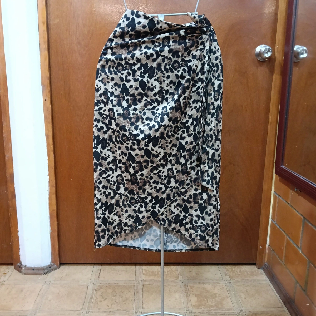 Falda animal print