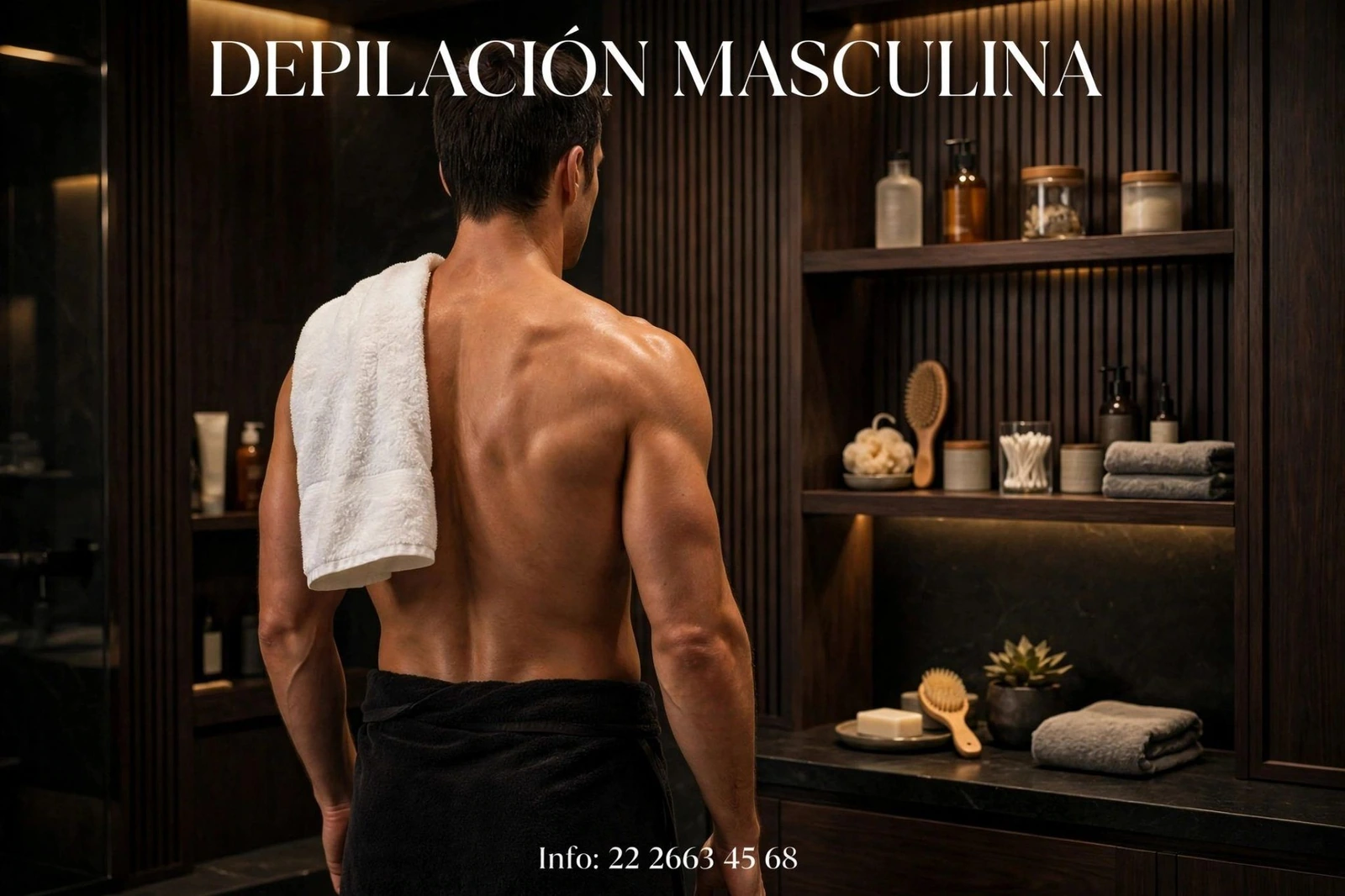 Depilación para caballeros