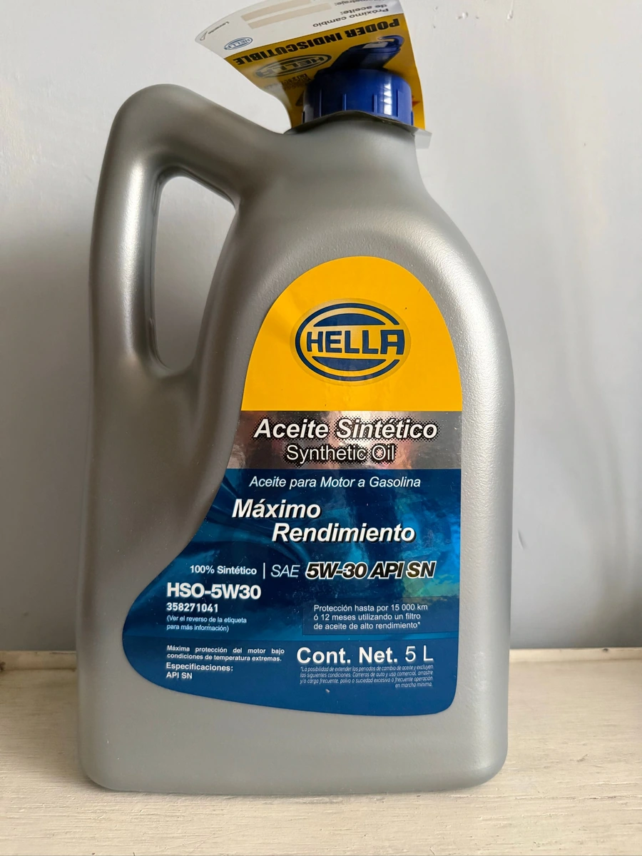 🛢️ACEITE SINTÉTICO HELLA 5w30 5L🛢️