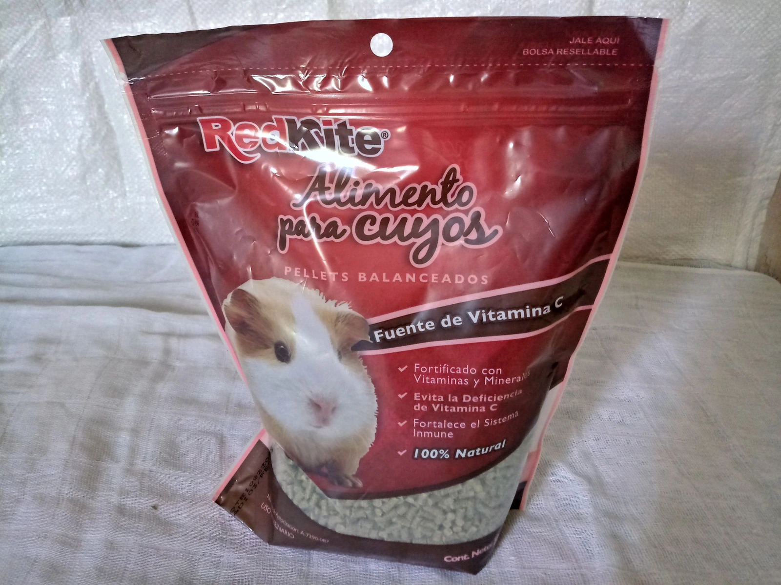 Alimento Para Cuyos Premium Redkite 850 Grs