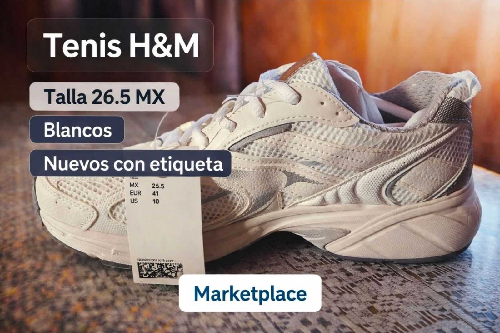 Tenis H&M Talla 26.5 Mx