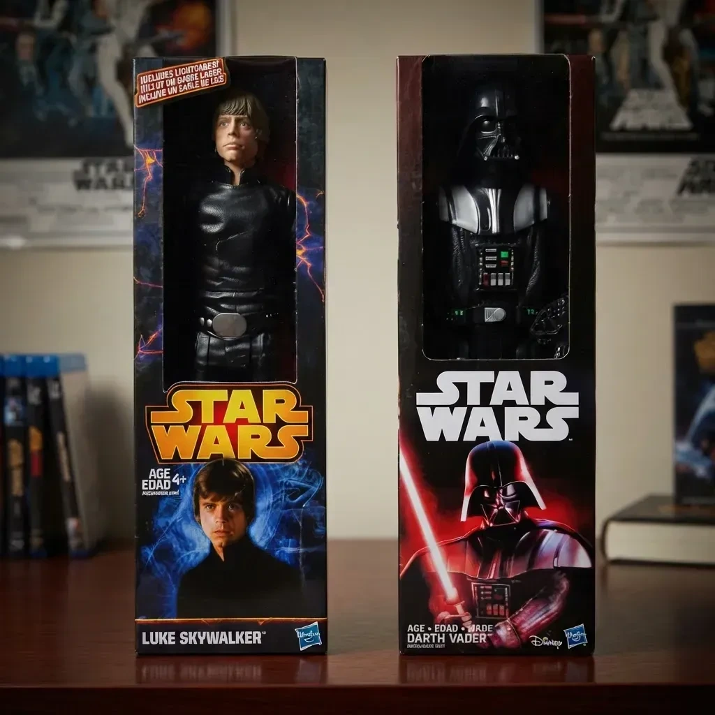 Luke Skywalker & Darth Vader - 12 Pulgadas- 2 Pack-c-19.