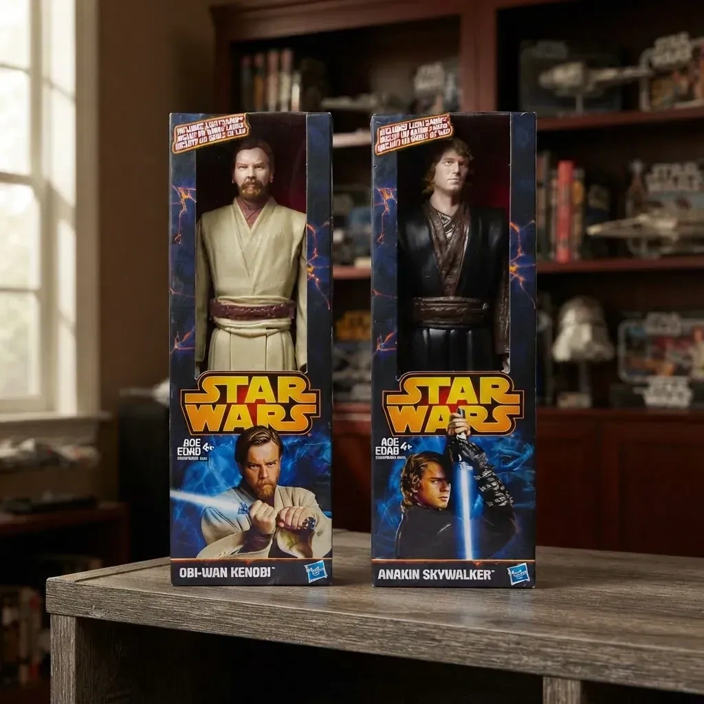 Obi Wan Kenobi & Anakin Skywalker-12 Pulgadas - 2 Pack-   Referencia C-19