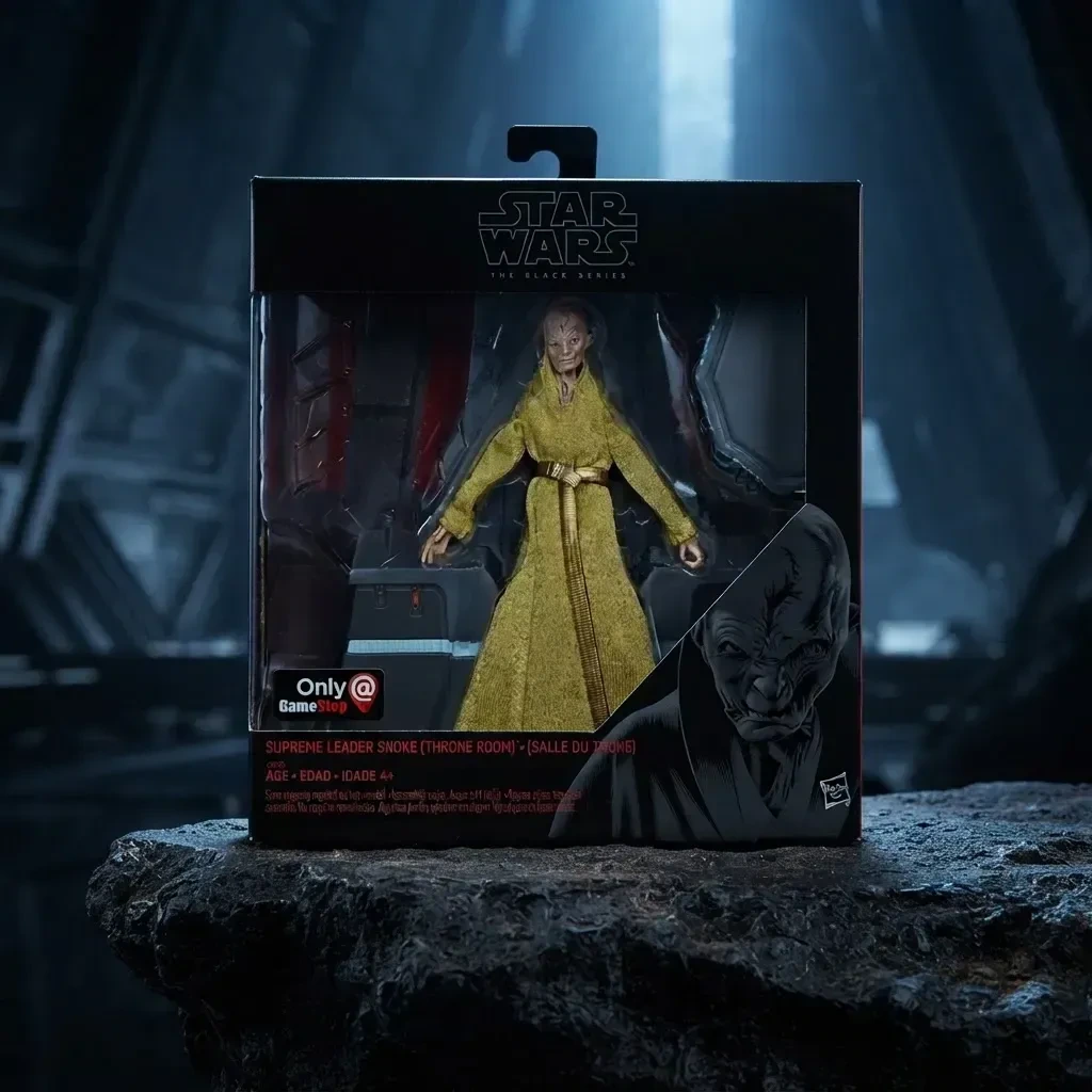 Star Wars Black Series Lider Snoke Trono