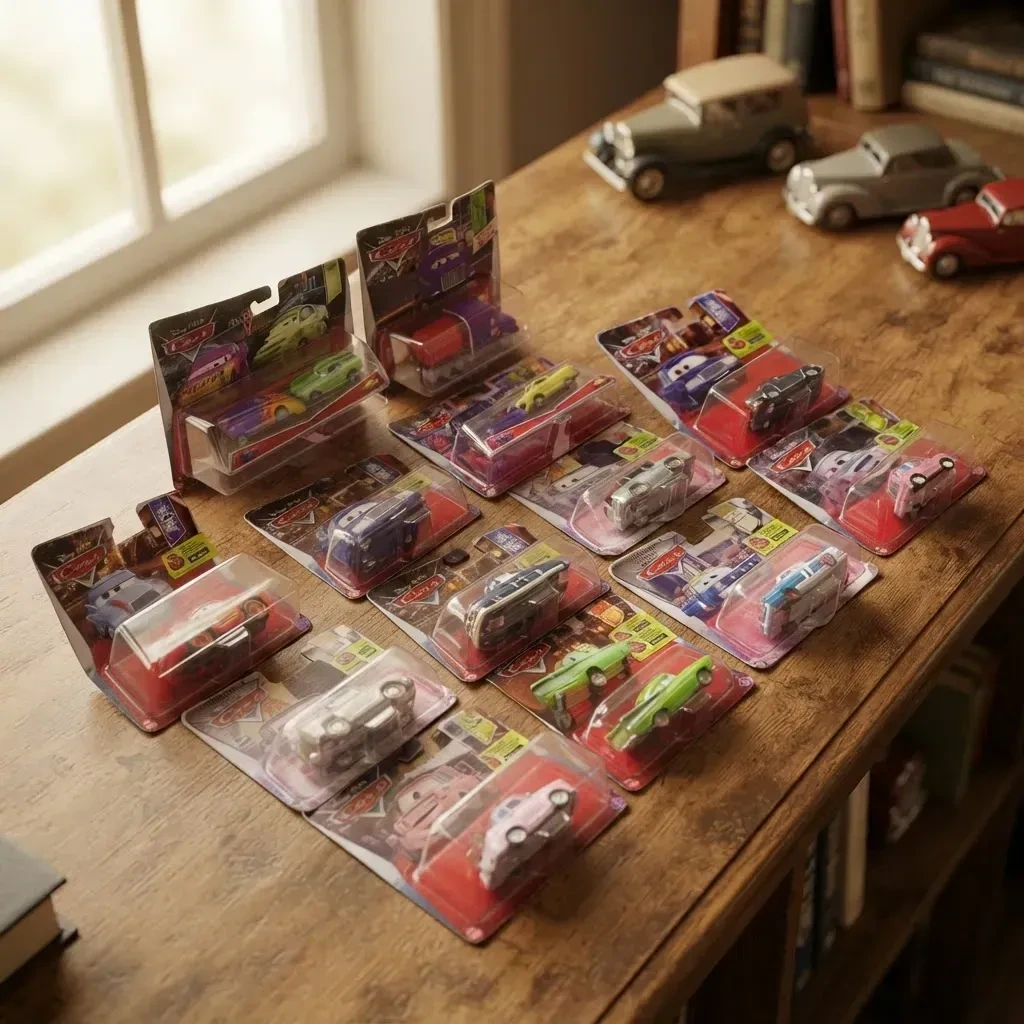 Set De 12 Pzs. --cars --disney Pixar- Pack- 2 -- Referencia C-16