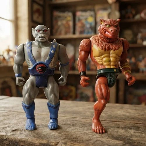 Thunder Cats-panthro-chacalo( Falta Una Pierna )1985 - Referencia -C-12 (Usado)