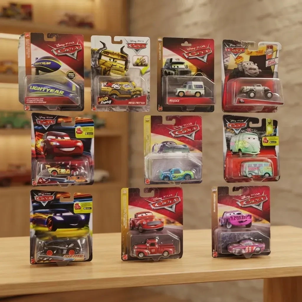 Set De 10 Pzs. --cars --disney Pixar- Pack-1-- Referencia -C-16