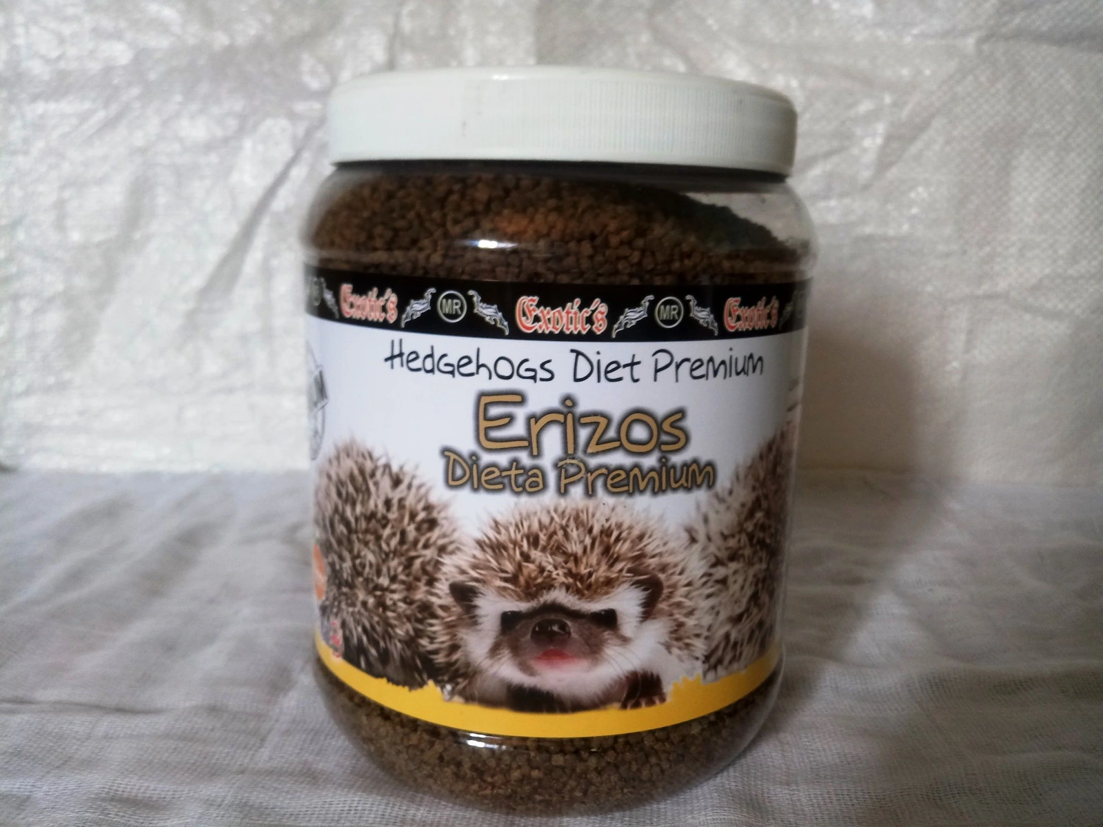 Alimento Para Erizo Dieta Premium Único Tenebrio 1.2 Kg