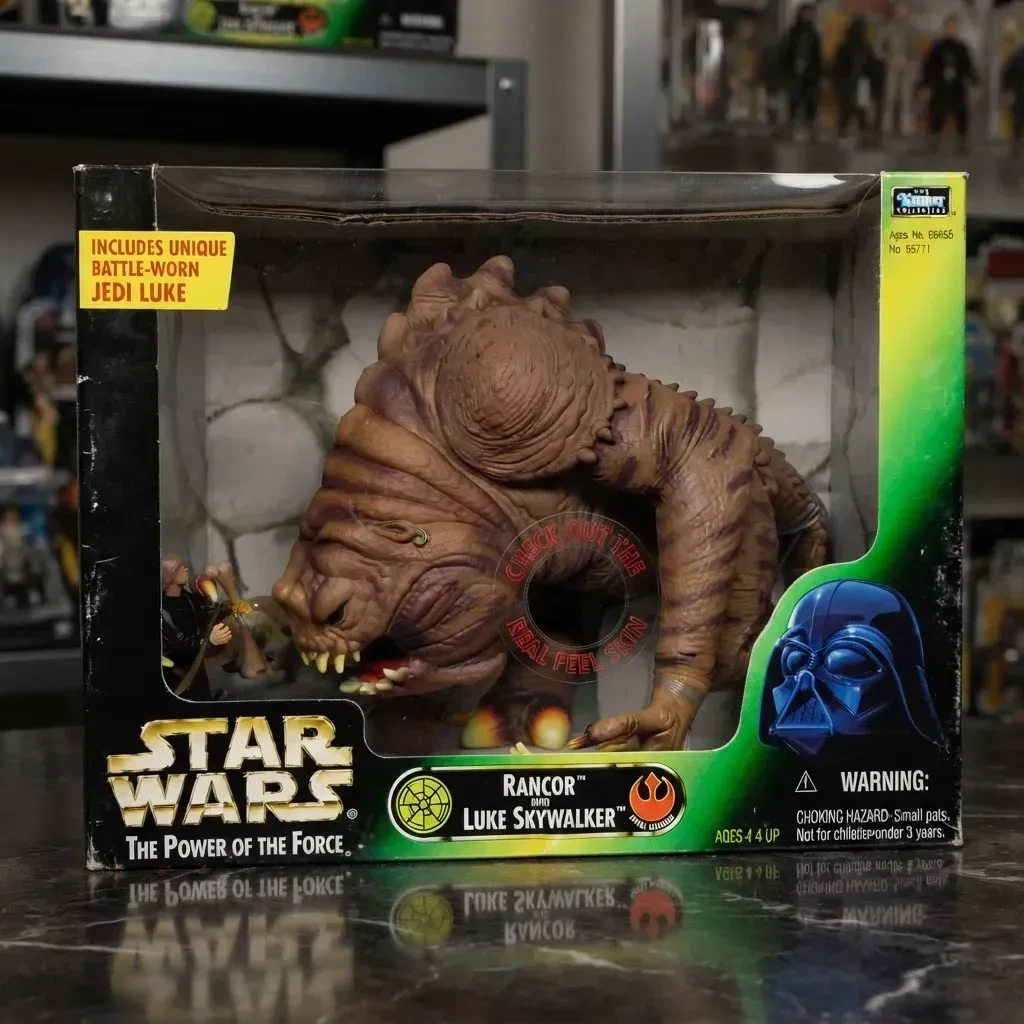 Star Wars- Rancor & Luke Skywalker - Kenner Vintage- Referencia - c-16.