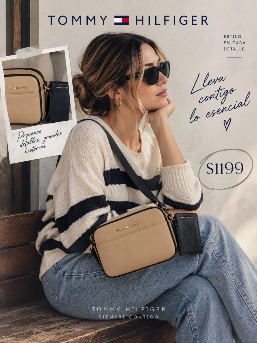 Bolsa Tommy con monedero