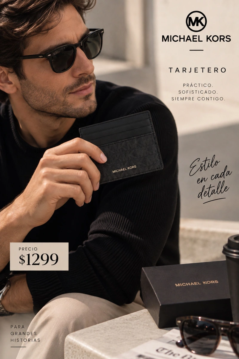 Tarjetero hombre MK