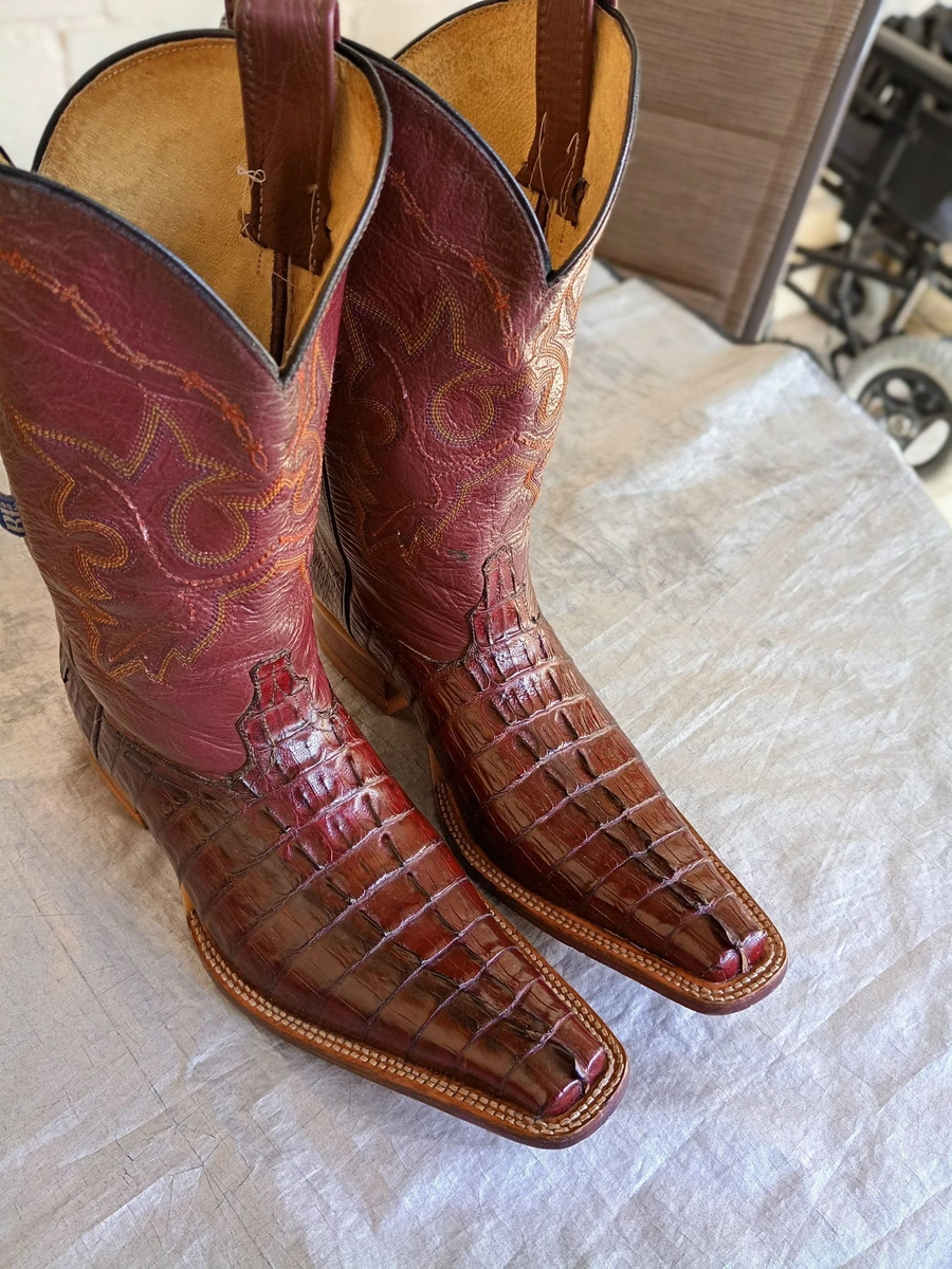 Botas piel de lagarto