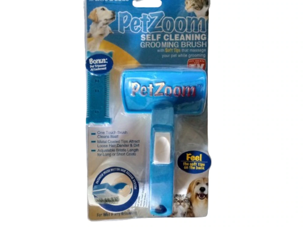 Cepillo-carda Pet Zoom Especial Para Perro O Gato