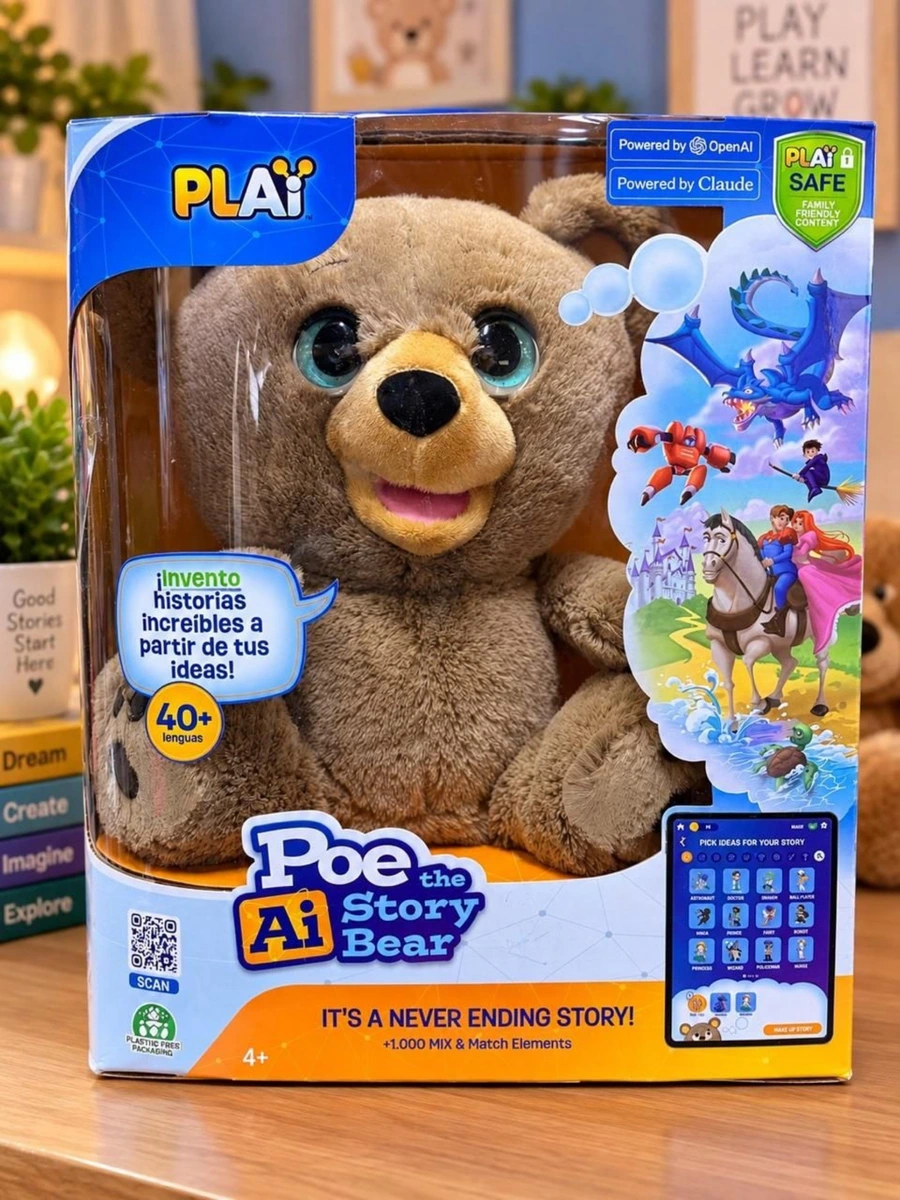 Poe the ai story bear
