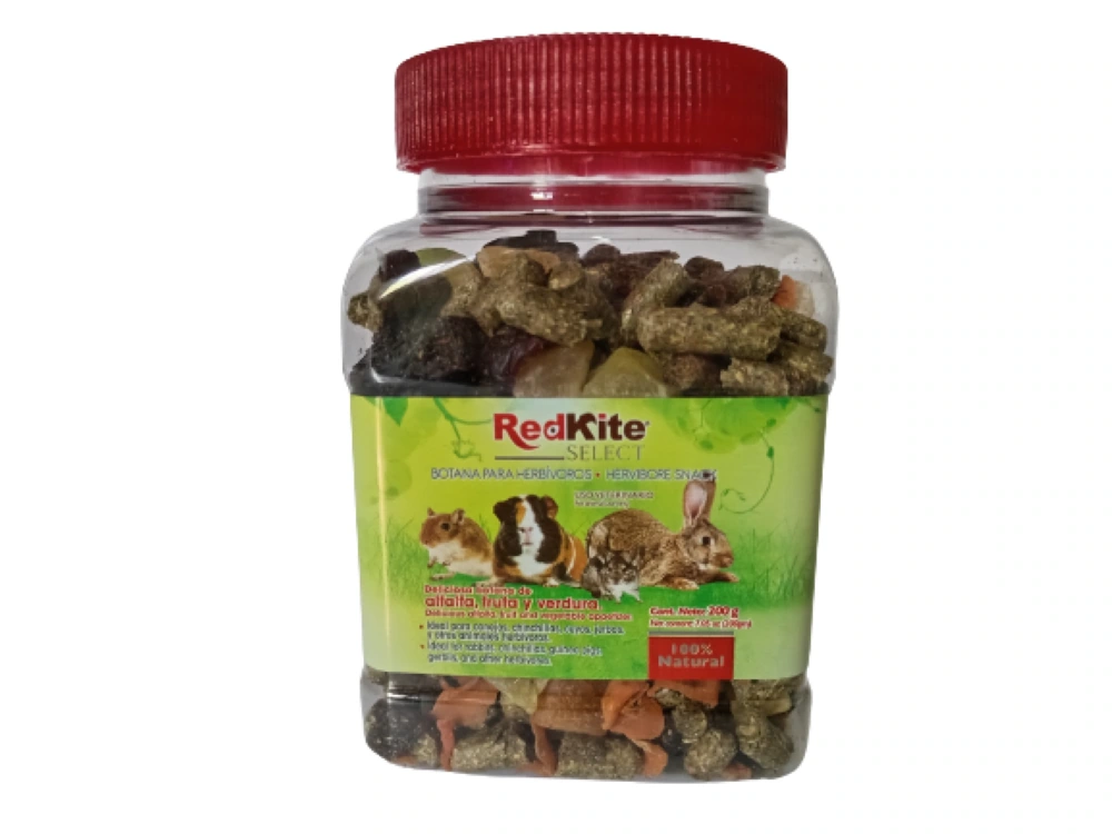 Snacks P/herbívoros Premios 200 Gr Redkite, Cuyos, Hamsters