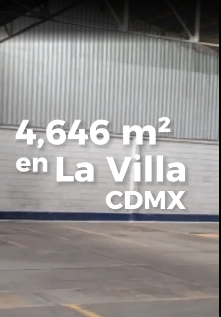 BODEGA INDUSTRIAL EN RENTA GUSTAVO A MADERO, 4646m2