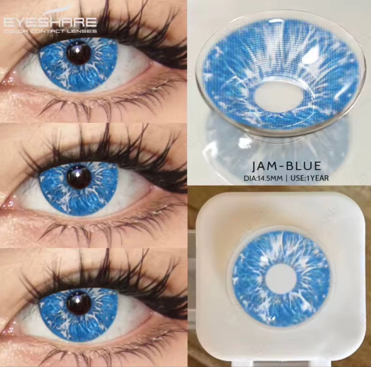 Pupilentes hd38-Blue