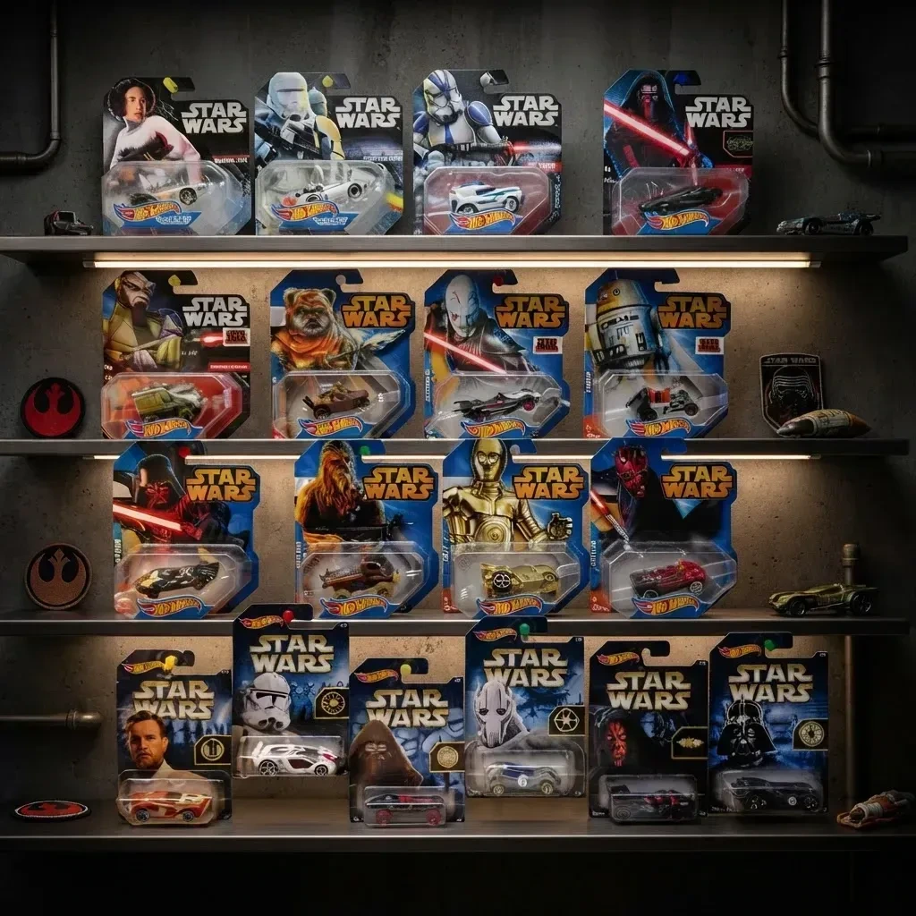 Star Wars -  Set de  Hotwheels ( 18 Piezas )- Ref-20