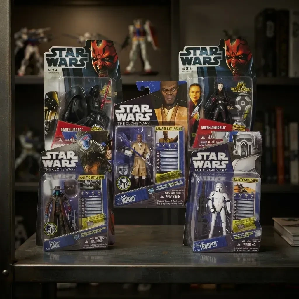 Star Wars-Set De 5 Piezas-Galactic Battle-movie Heroes- Referencia--17
