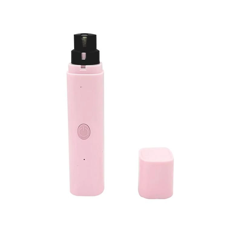 Limador De Uñas Eléctrico Portable Para Mascotas Rosa